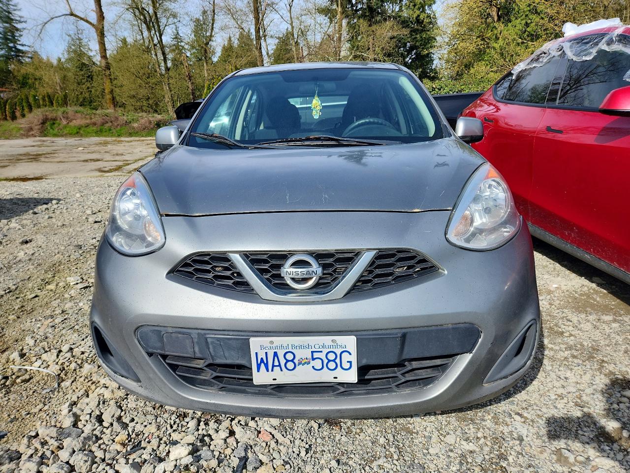 2015 Niss Micra Gray vin: 3N1CK3CP3FL247142