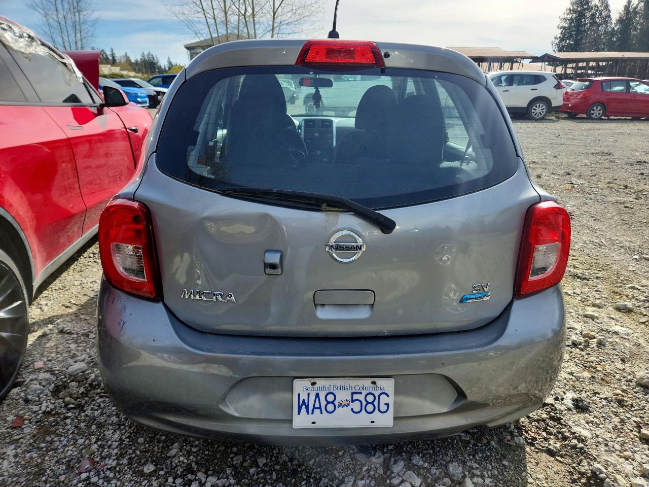 2015 Niss Micra Gray vin: 3N1CK3CP3FL247142