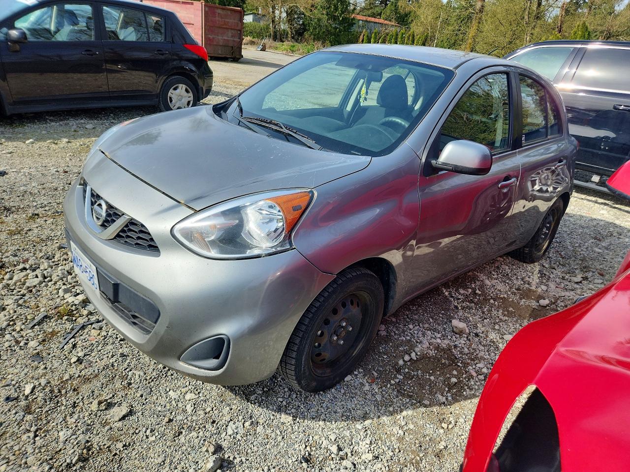 2015 Niss Micra Gray vin: 3N1CK3CP3FL247142