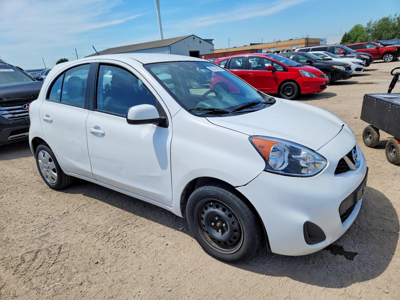 2015 Nissan Micra White vin: 3N1CK3CP5FL269207