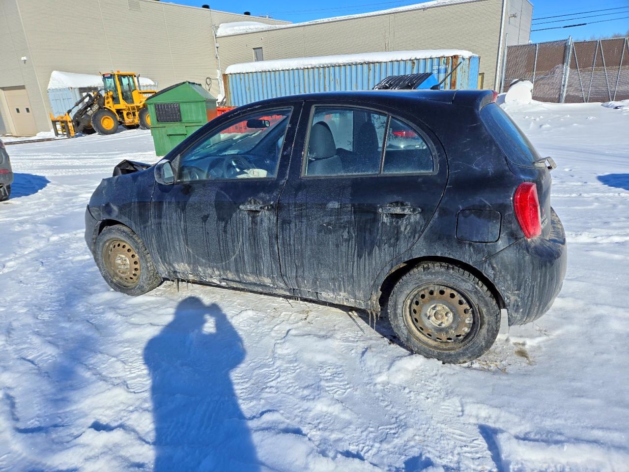 2015 Nissan Micra Black vin: 3N1CK3CP6FL244509