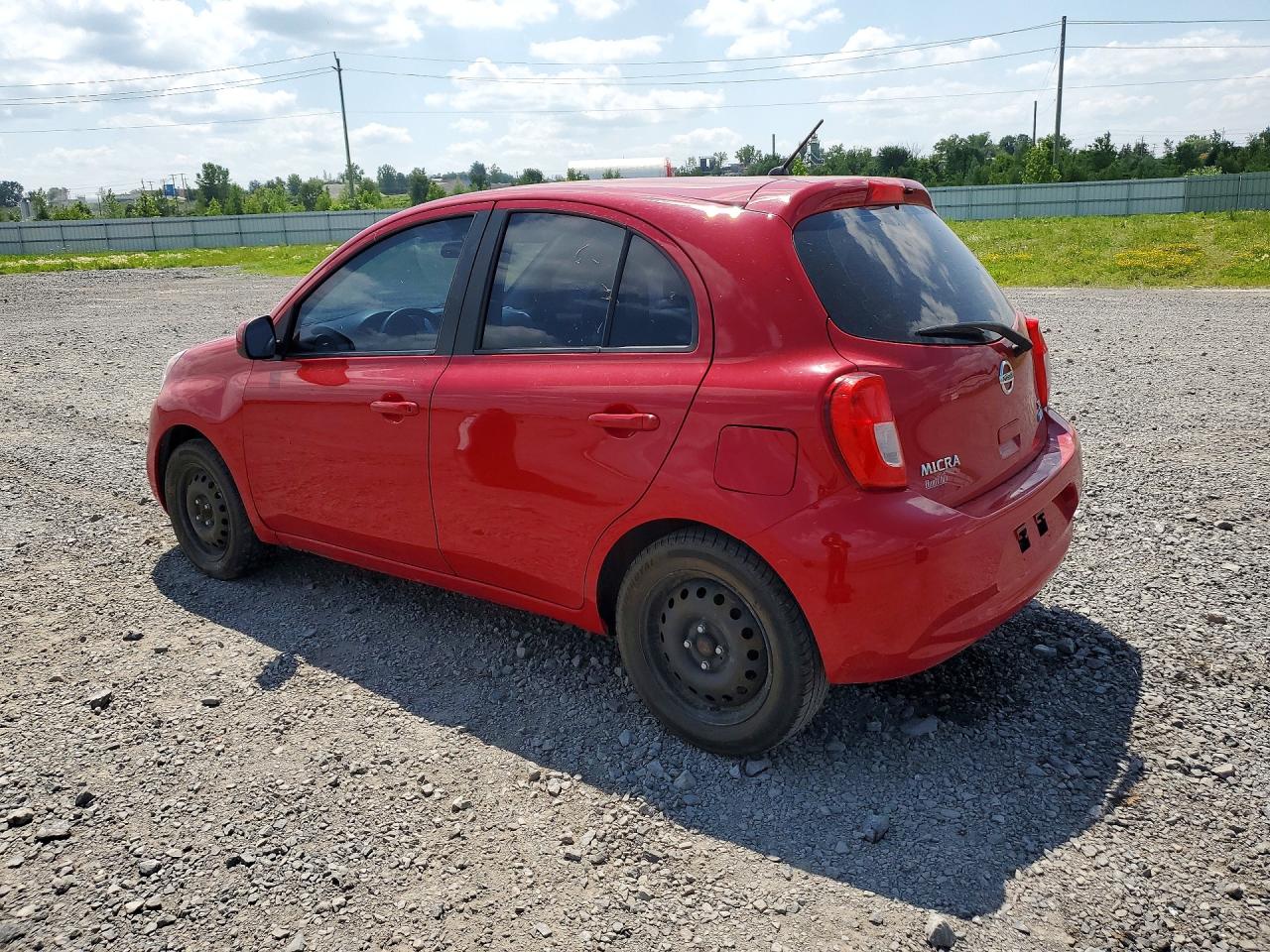 2015 Nissan Micra Красный vin: 3N1CK3CP8FL267130