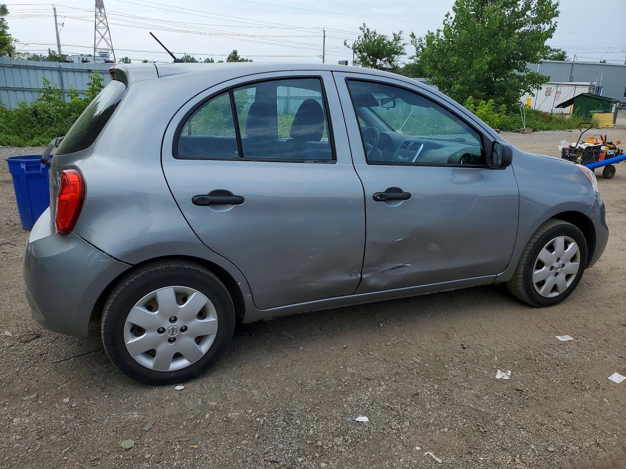 2015 Nissan Micra Silver vin: 3N1CK3CP9FL205641