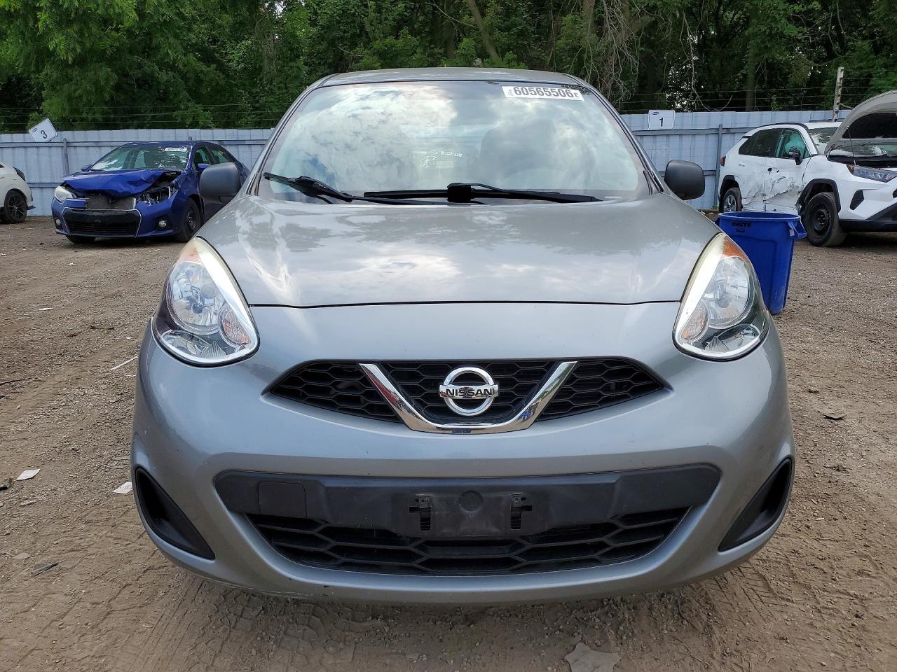 2015 Nissan Micra Silver vin: 3N1CK3CP9FL205641