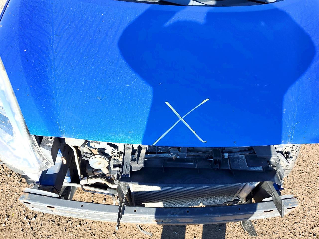 2015 Nissan Micra Blue vin: 3N1CK3CP9FL231835