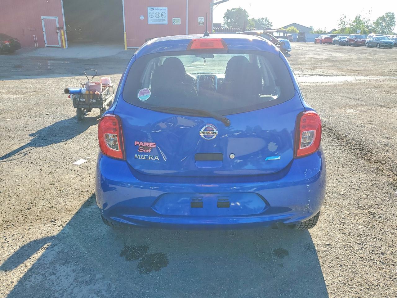 2015 Nissan Micra Blue vin: 3N1CK3CP9FL231835