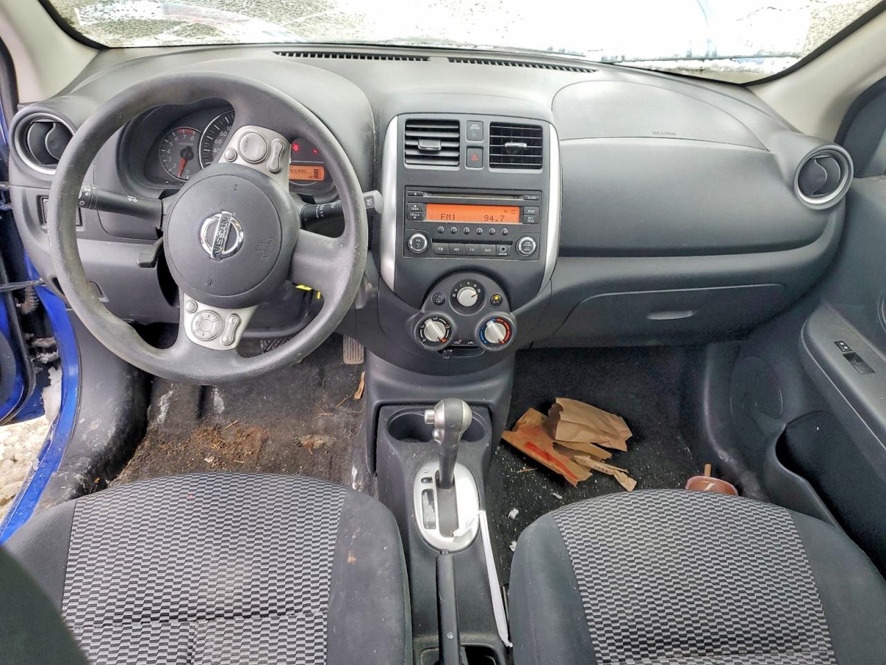 2015 Niss Micra Синий vin: 3N1CK3CP9FL270263