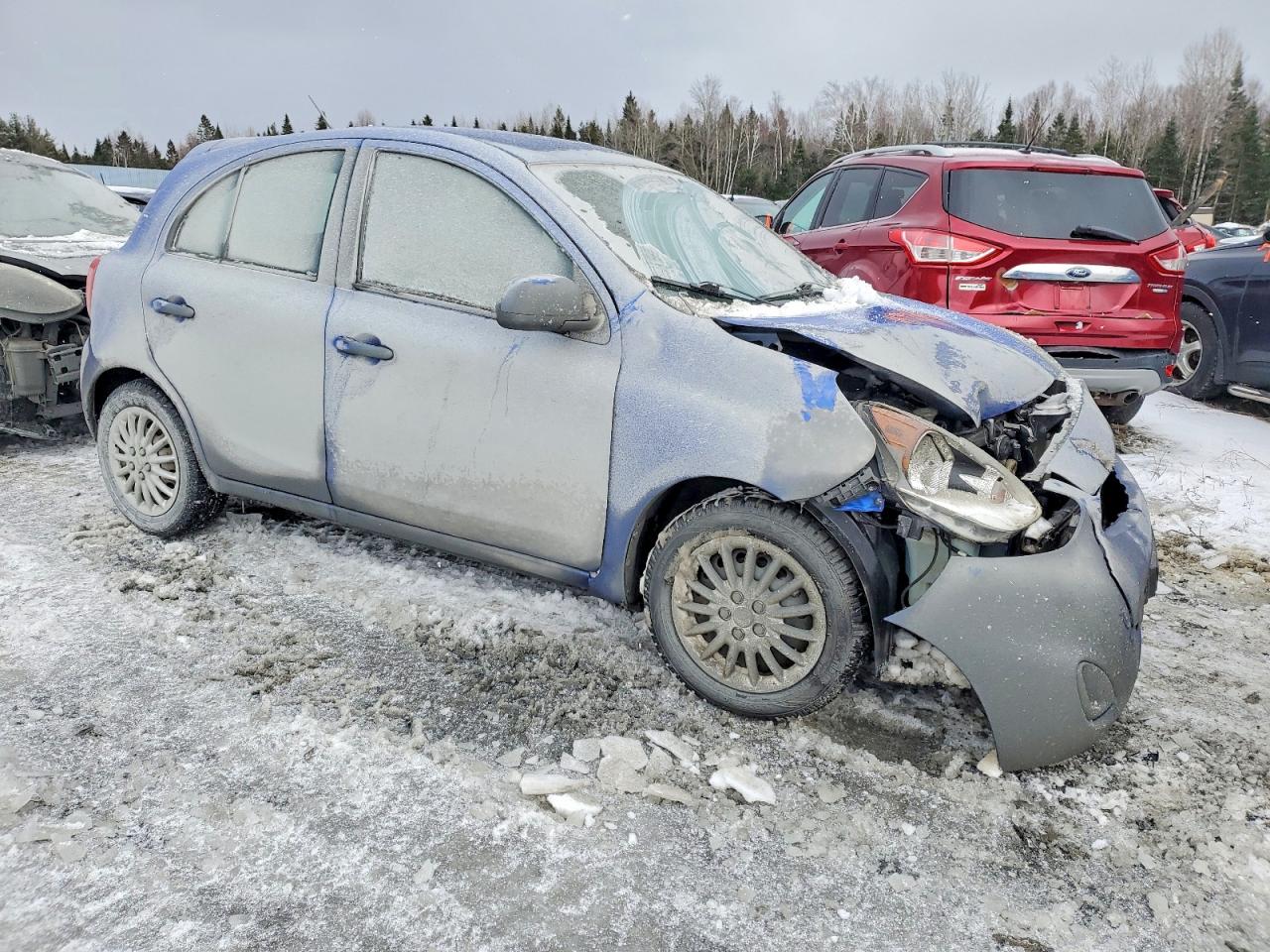 2015 Niss Micra Синий vin: 3N1CK3CP9FL270263