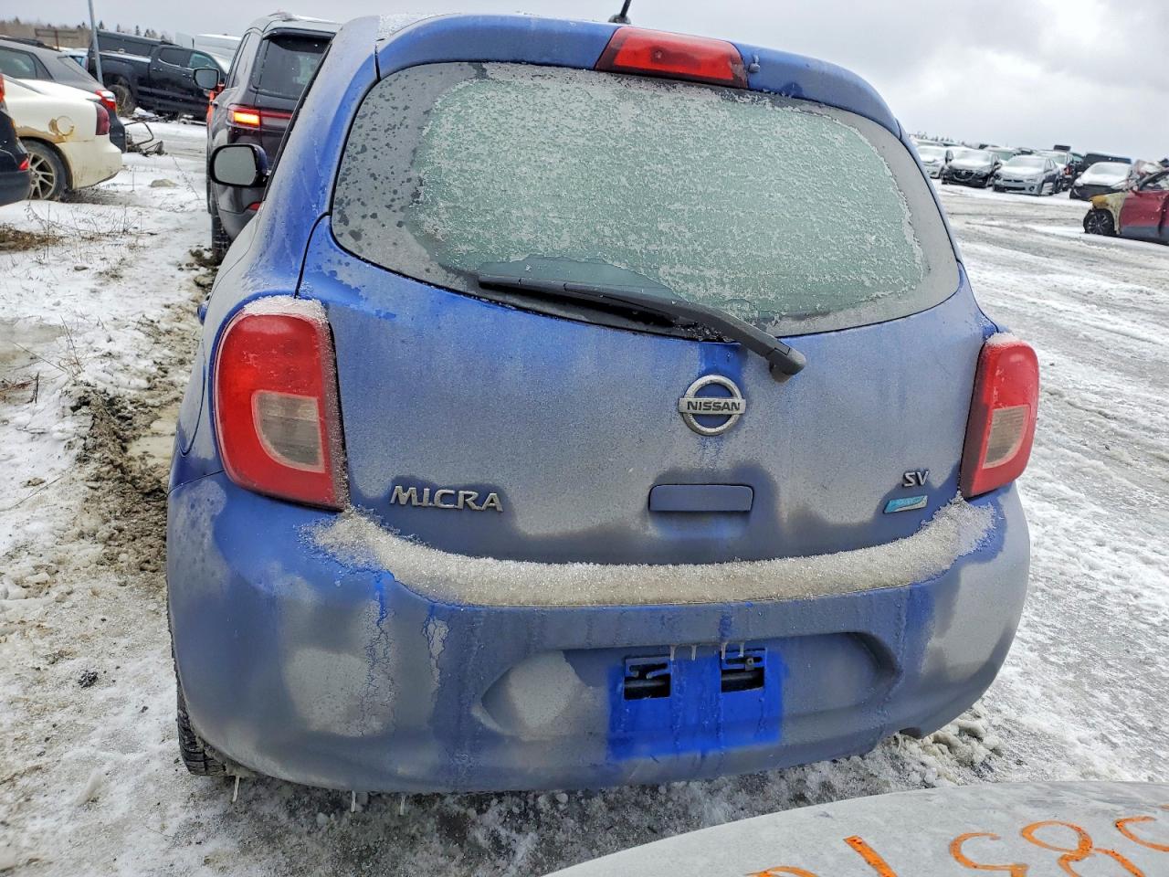 2015 Niss Micra Синий vin: 3N1CK3CP9FL270263