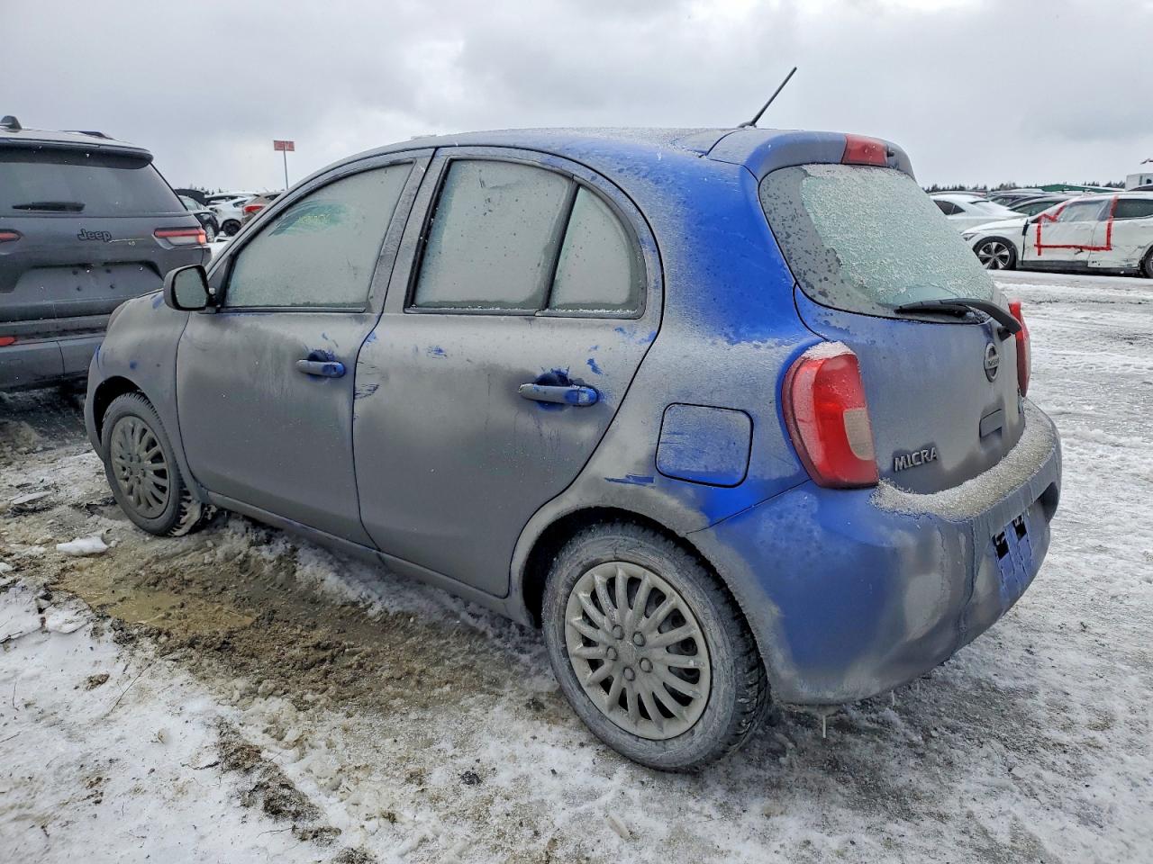2015 Niss Micra Синий vin: 3N1CK3CP9FL270263