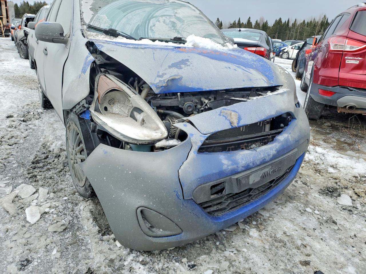 2015 Niss Micra Синий vin: 3N1CK3CP9FL270263