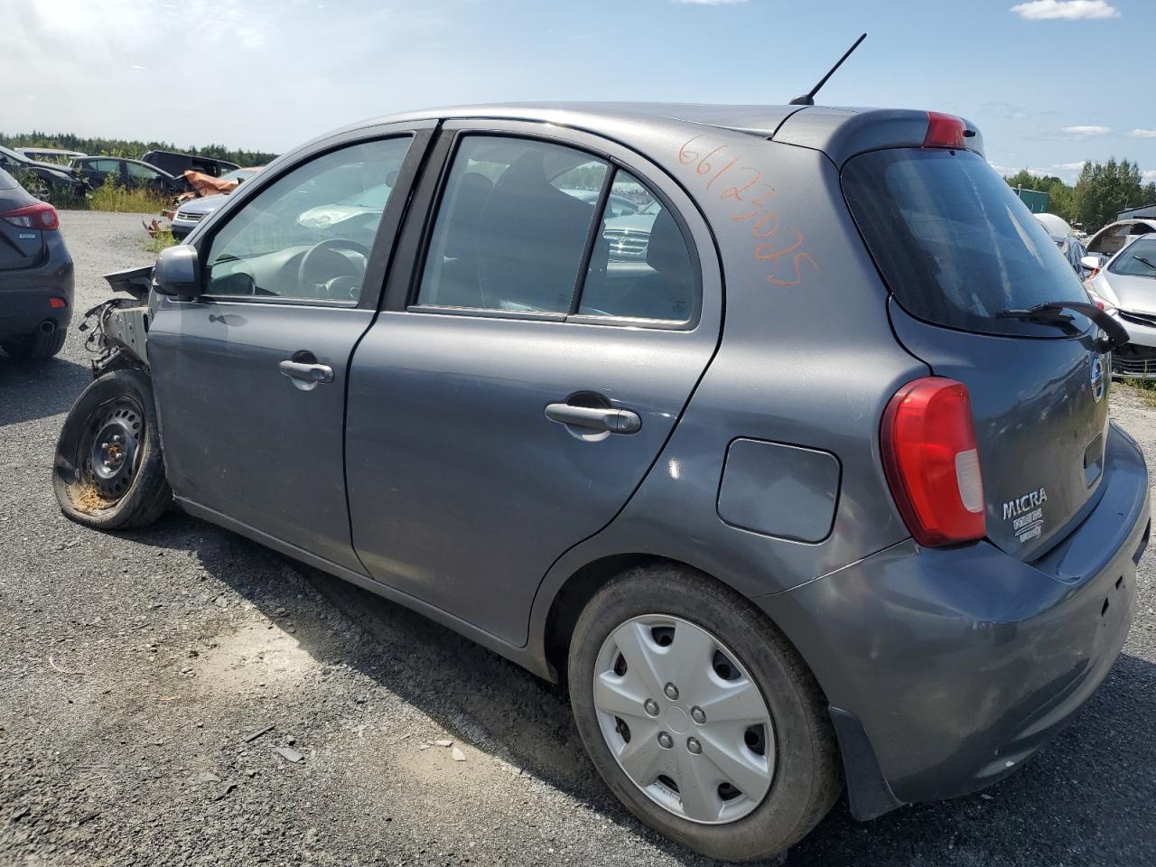 2016 Nissan Micra Charcoal vin: 3N1CK3CP9GL266683