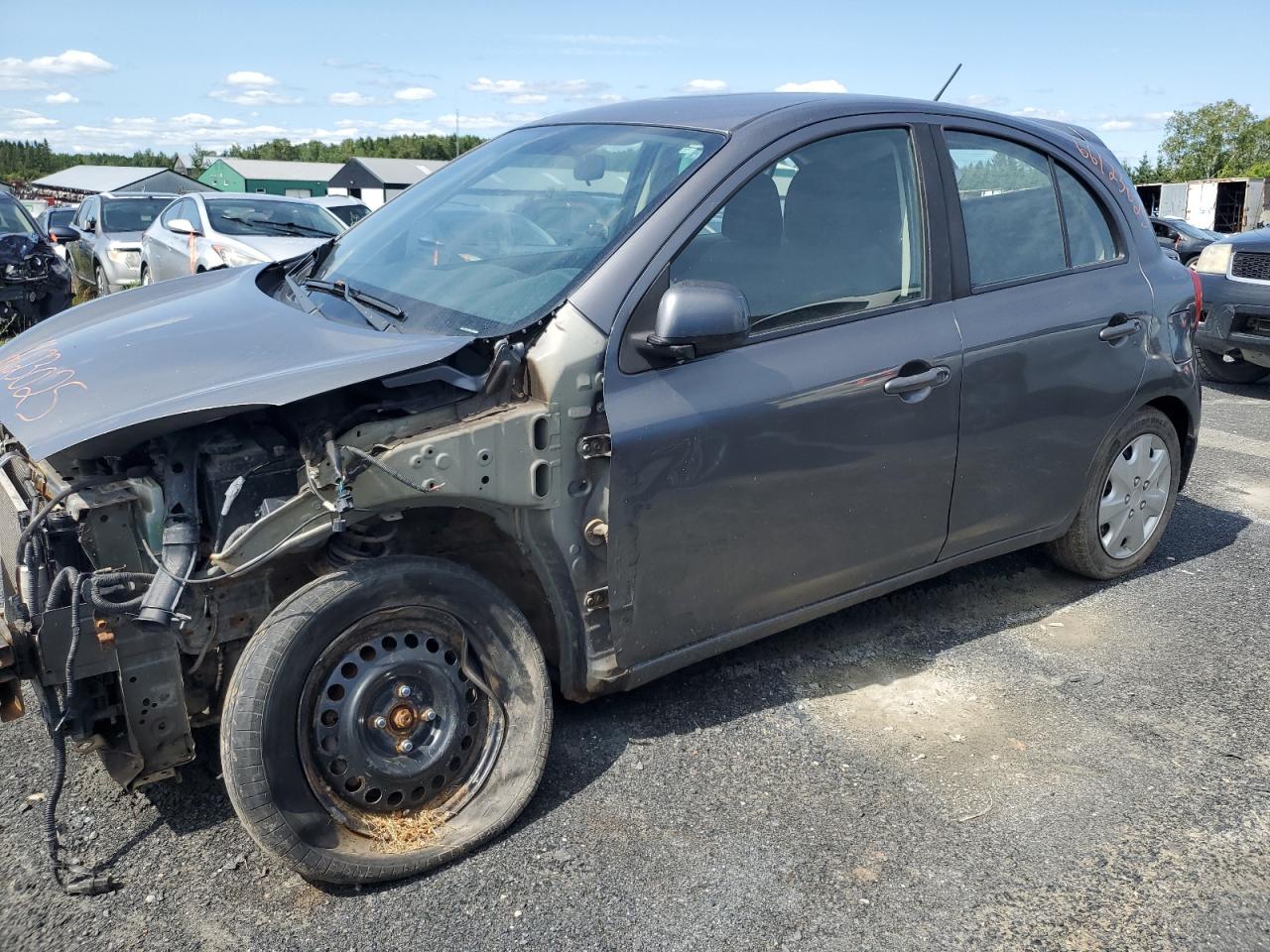 2016 Nissan Micra Charcoal vin: 3N1CK3CP9GL266683