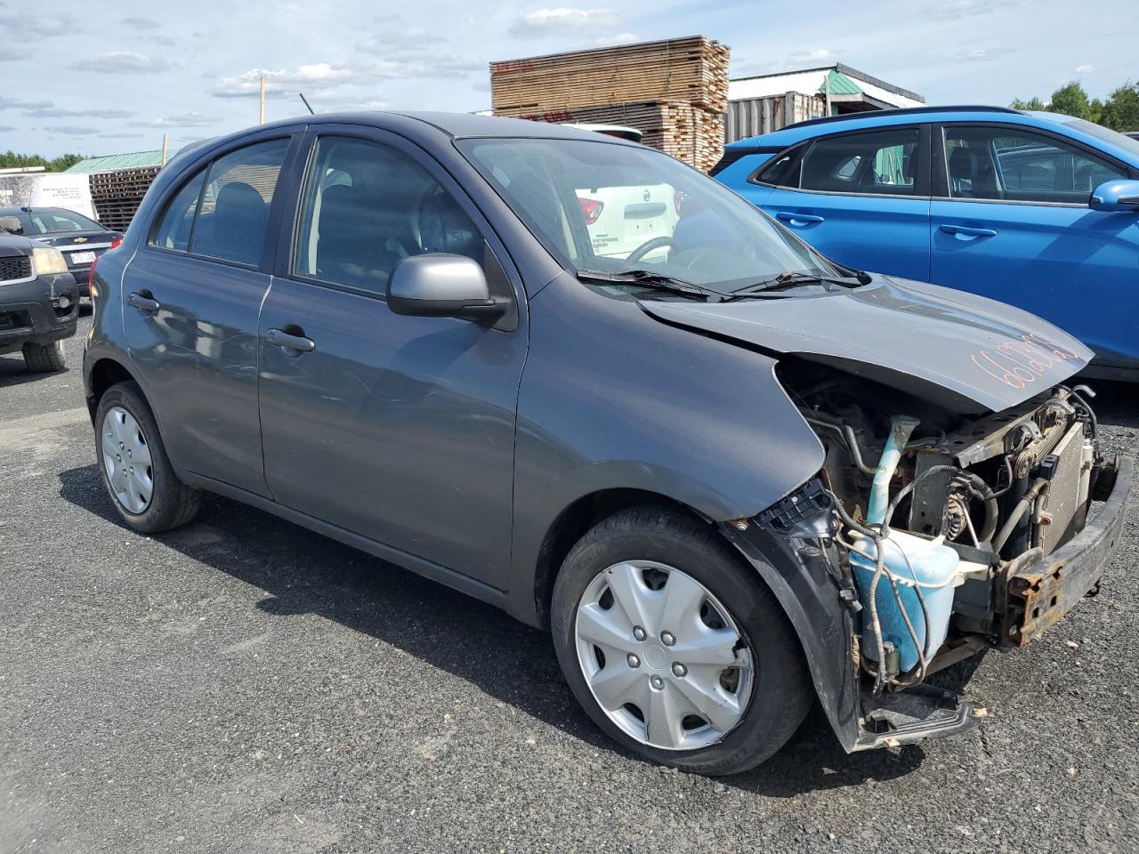 2016 Nissan Micra Charcoal vin: 3N1CK3CP9GL266683