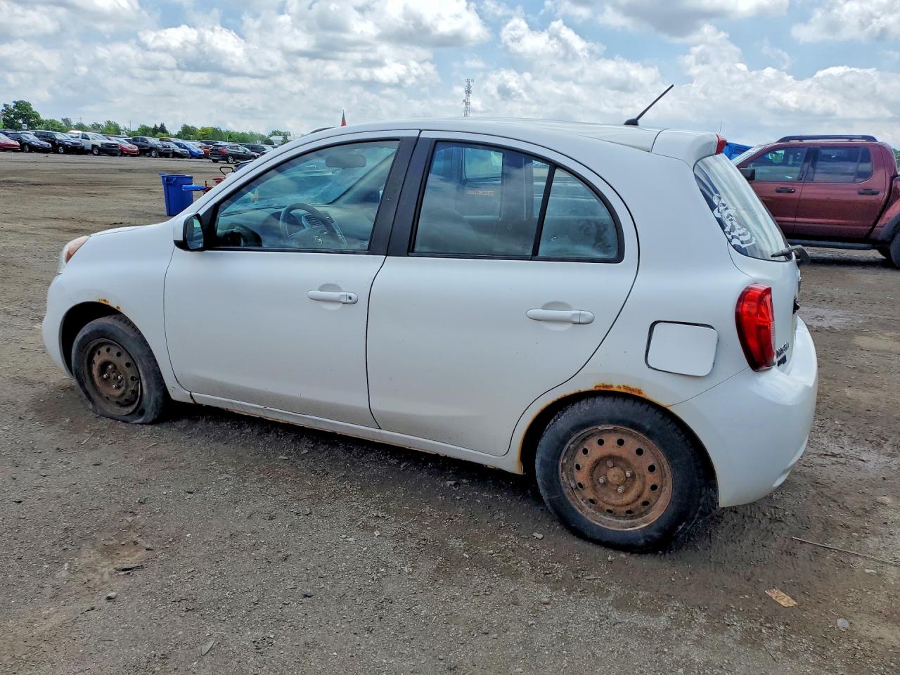 2015 Nissan Micra White vin: 3N1CK3CPXFL210301