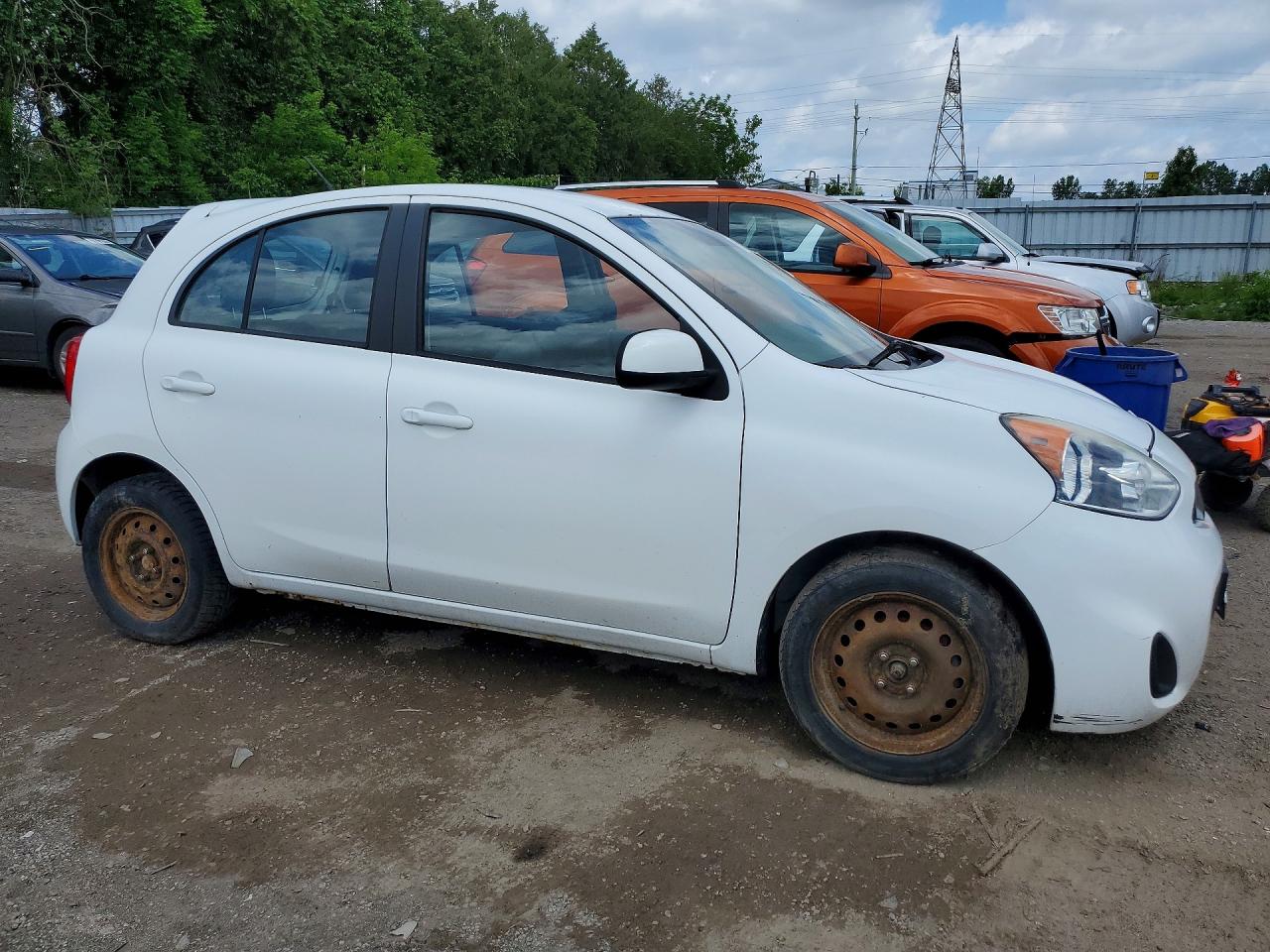 2015 Nissan Micra White vin: 3N1CK3CPXFL210301