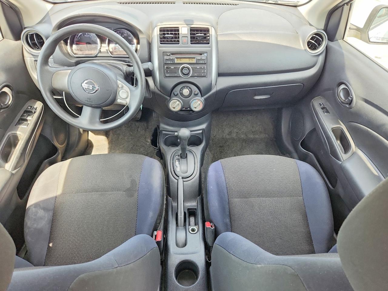 2012 Nissan Versa 1.6 S White vin: 3N1CN7AP0CL835593