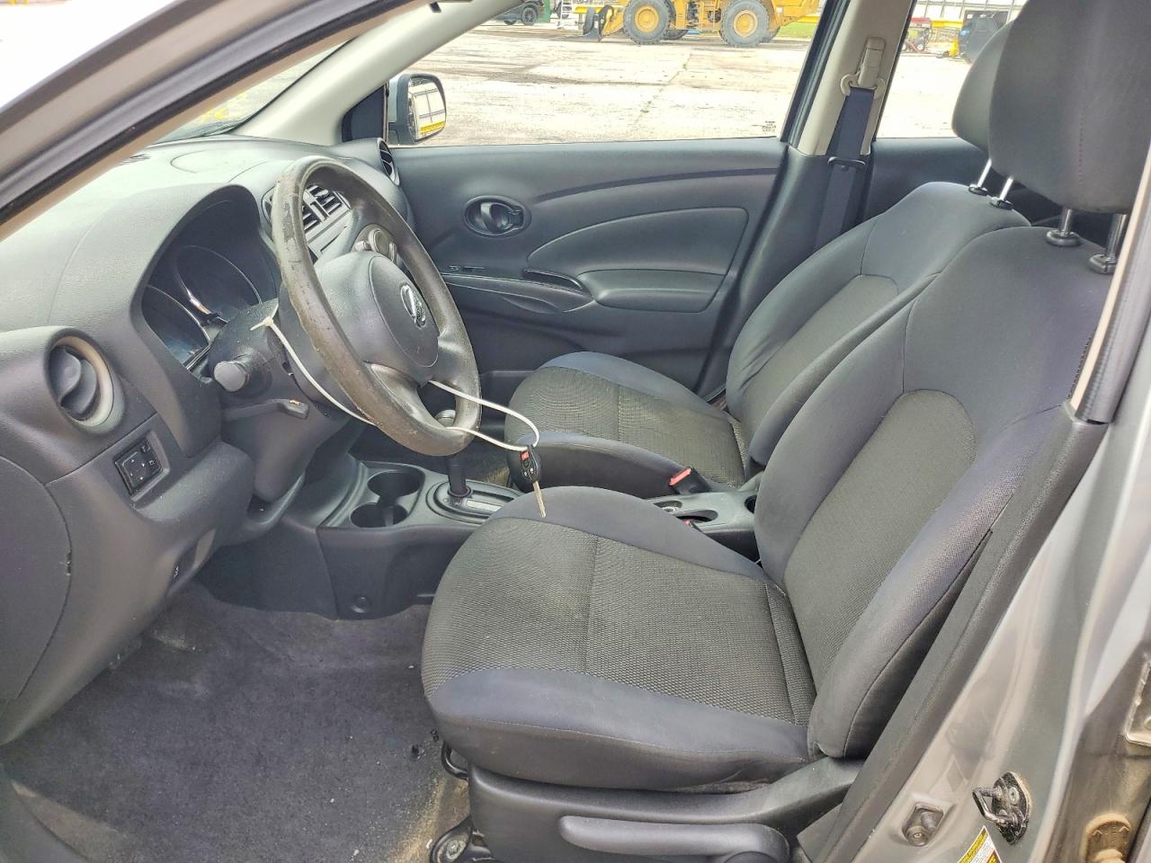 2012 Nissan Versa 1.6 S Gray vin: 3N1CN7AP0CL855875