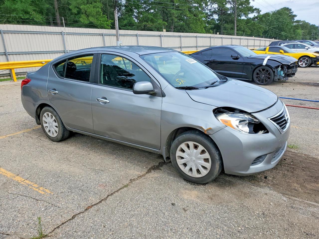 2012 Nissan Versa 1.6 S Gray vin: 3N1CN7AP0CL855875