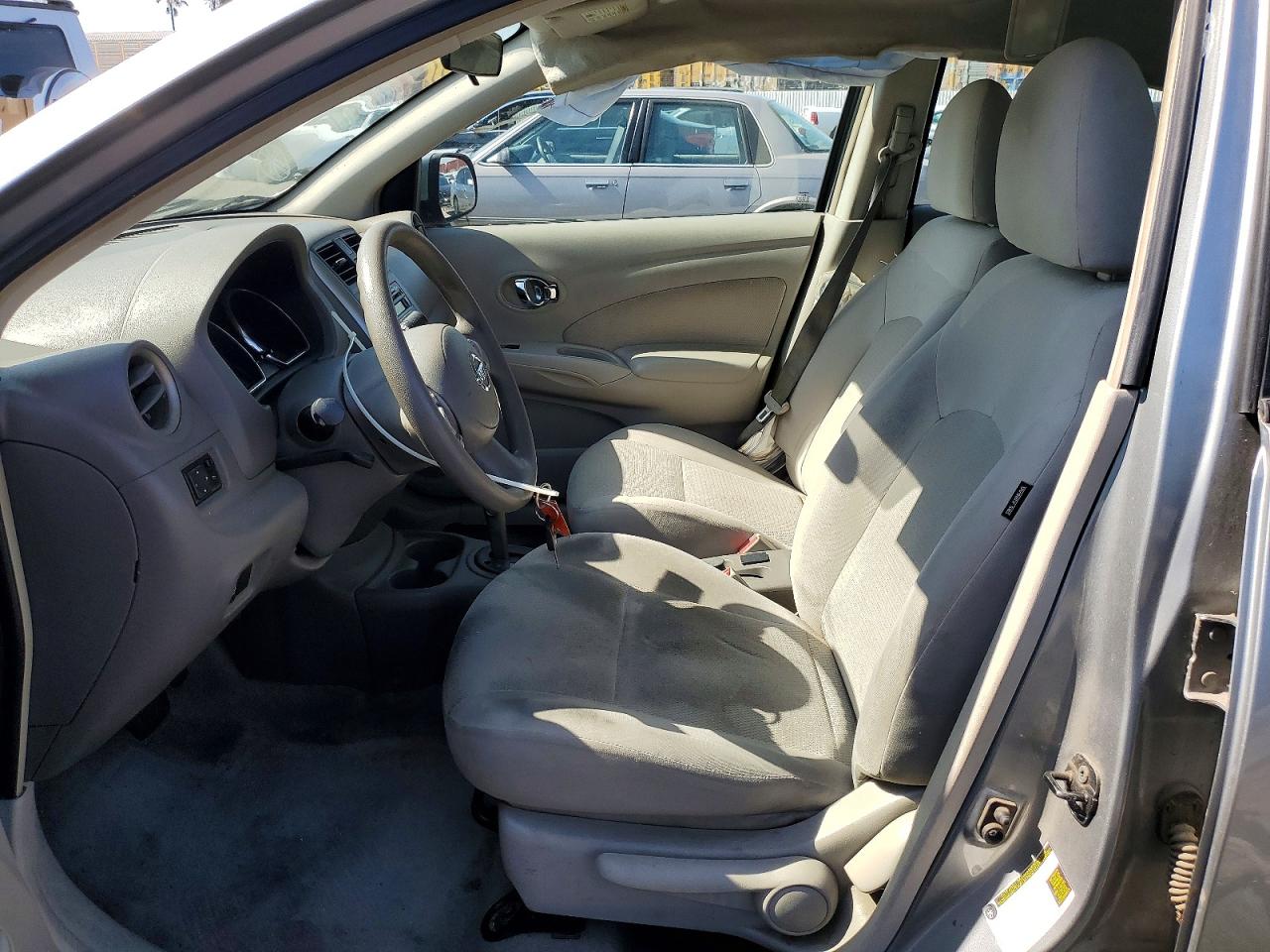 2012 Nissan Versa 1.6 S Gray vin: 3N1CN7AP0CL861546