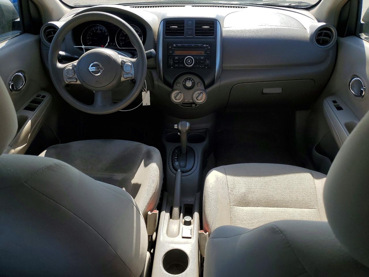 2012 Nissan Versa 1.6 S Gray vin: 3N1CN7AP0CL861546
