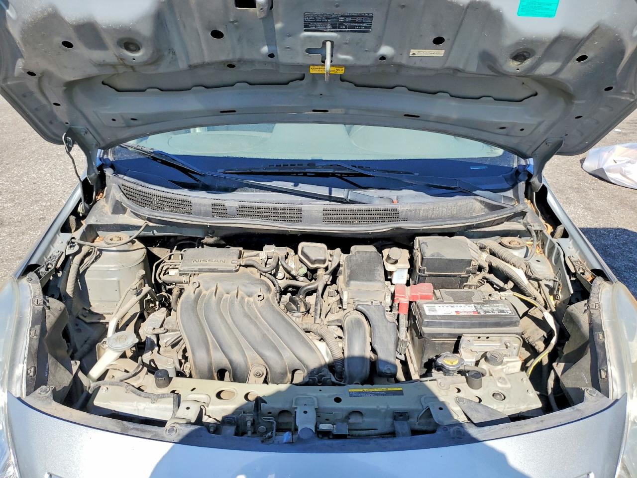 2012 Nissan Versa 1.6 S Gray vin: 3N1CN7AP0CL861546
