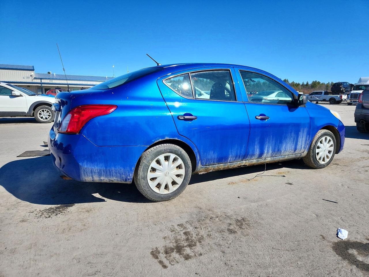2012 Nissan Versa 1.6 S Синий vin: 3N1CN7AP0CL864365