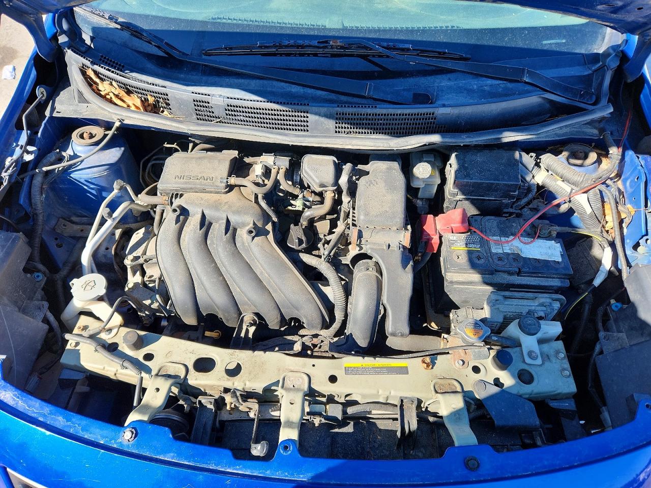 2012 Nissan Versa 1.6 S Синий vin: 3N1CN7AP0CL864365