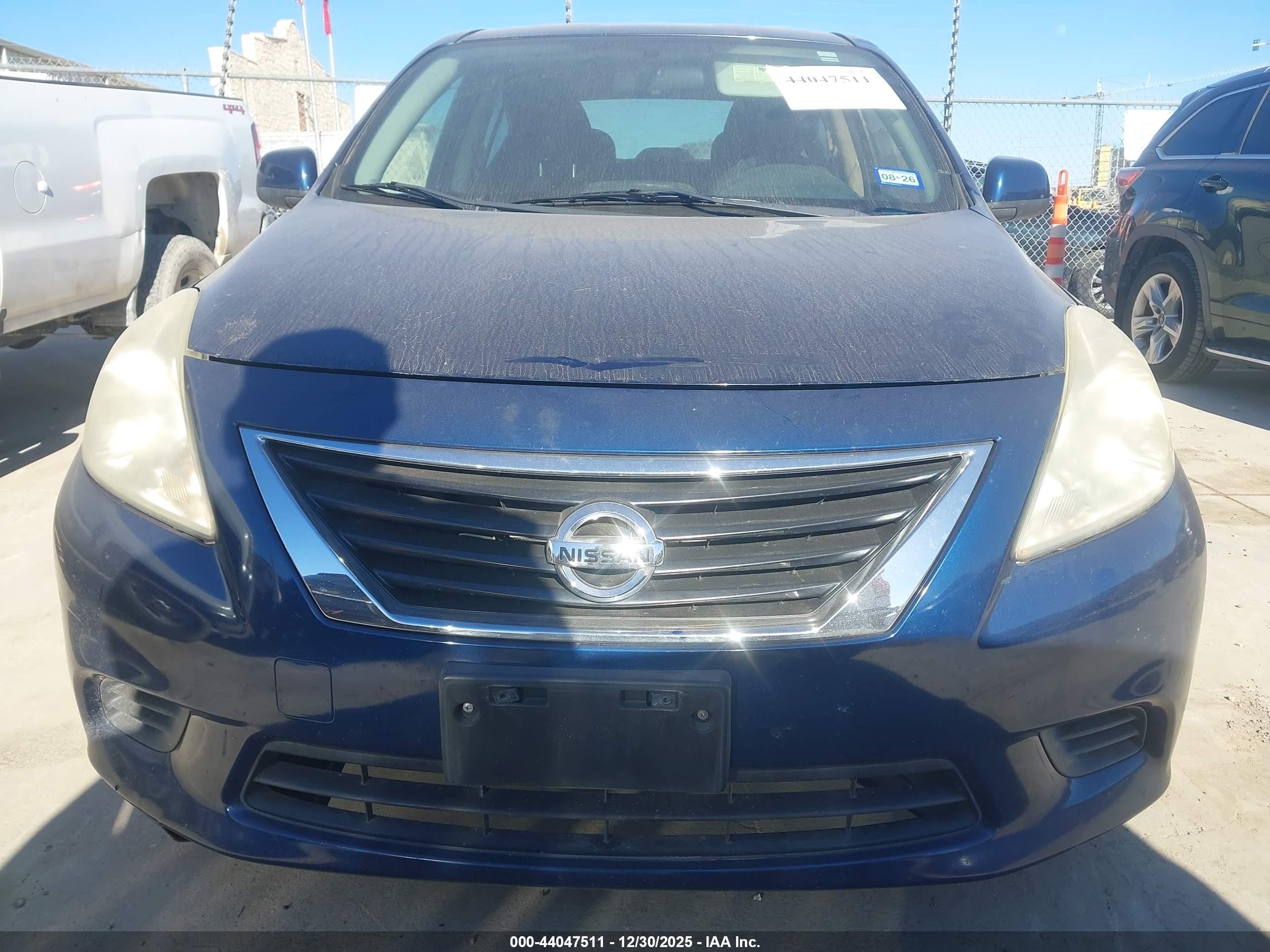 2012 Nissan Versa 1.6 Sv Blue vin: 3N1CN7AP0CL871218