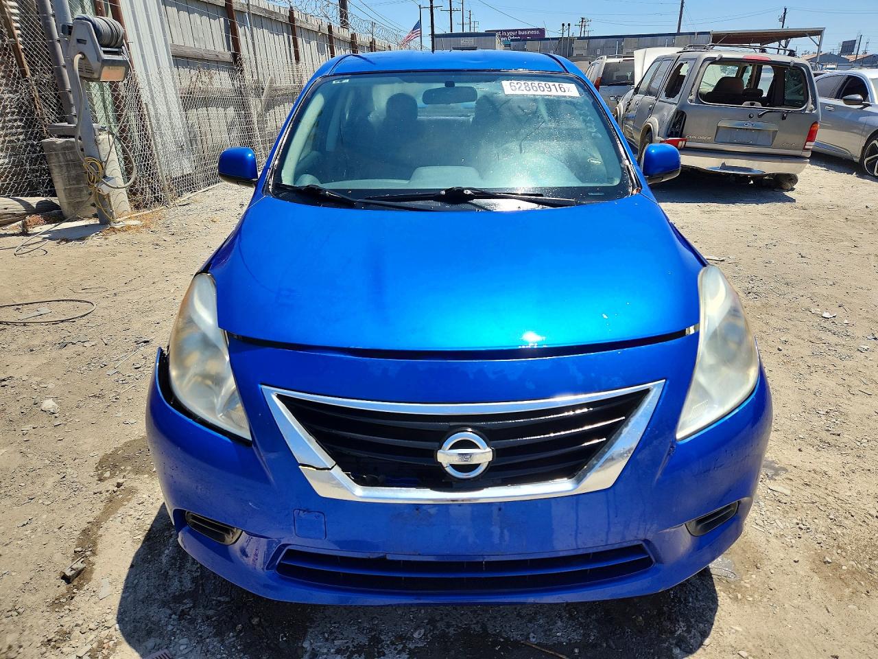 2012 Nissan Versa 1.6 S Blue vin: 3N1CN7AP0CL911619
