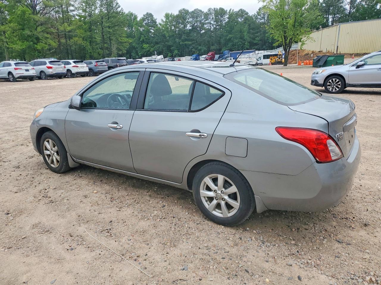 2012 Nissan Versa 1.6 S Gray vin: 3N1CN7AP0CL920417