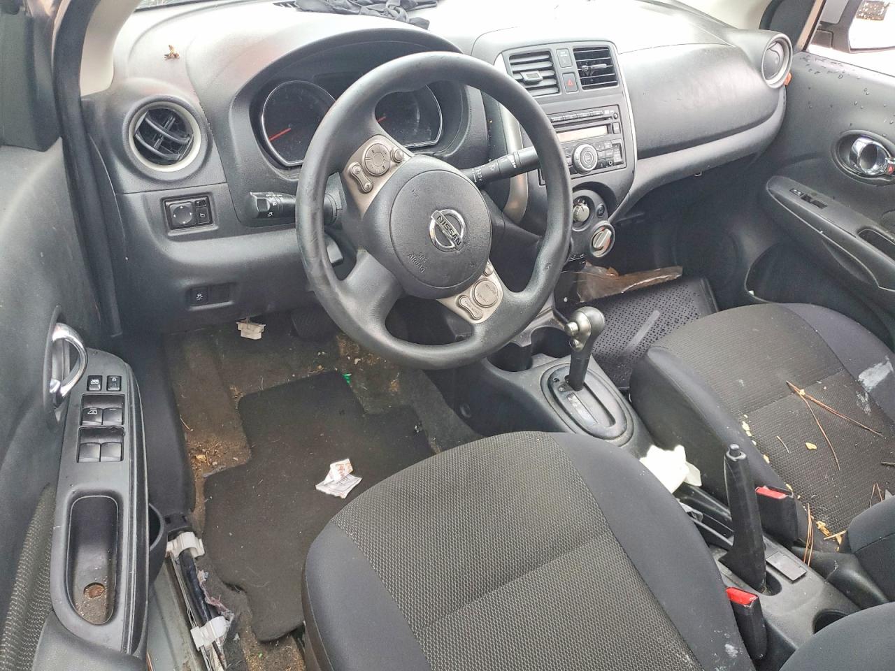 2012 Nissan Versa 1.6 S Gray vin: 3N1CN7AP0CL920417