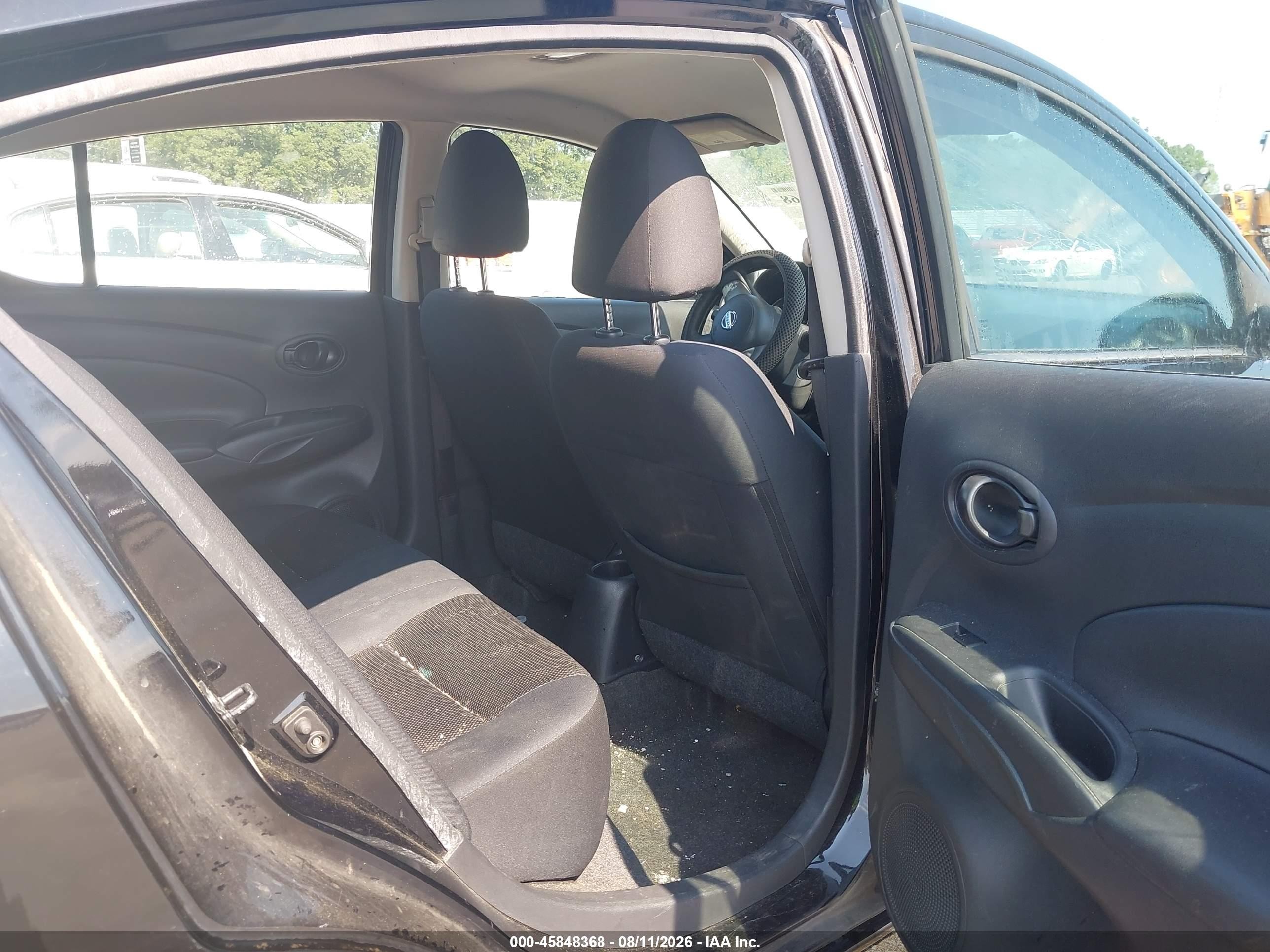 2012 Nissan Versa 1.6 Sv Black vin: 3N1CN7AP0CL942689