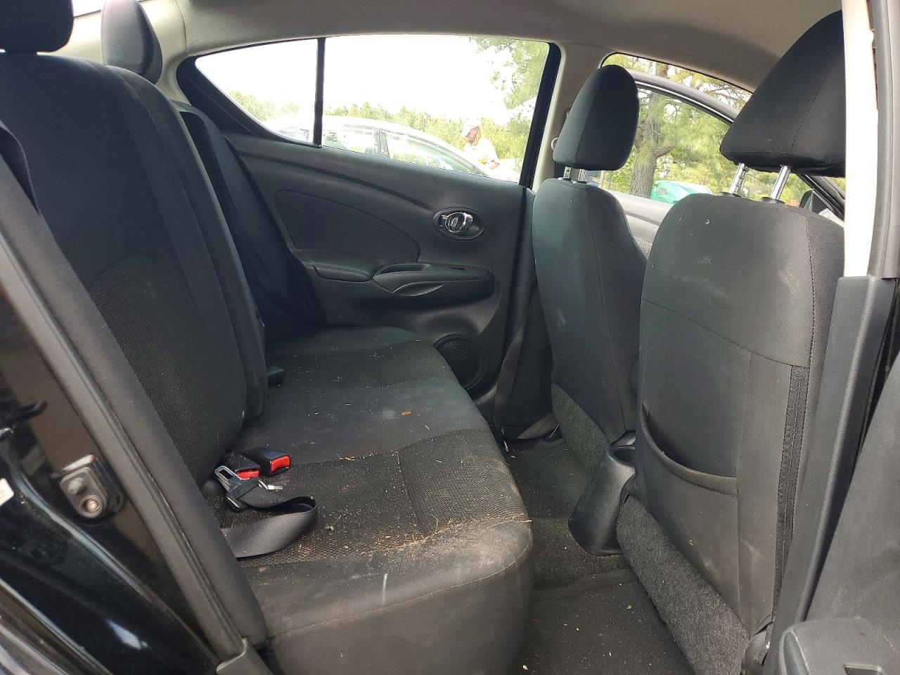 2013 Nissan Versa 1.6 S Black vin: 3N1CN7AP0DL835529