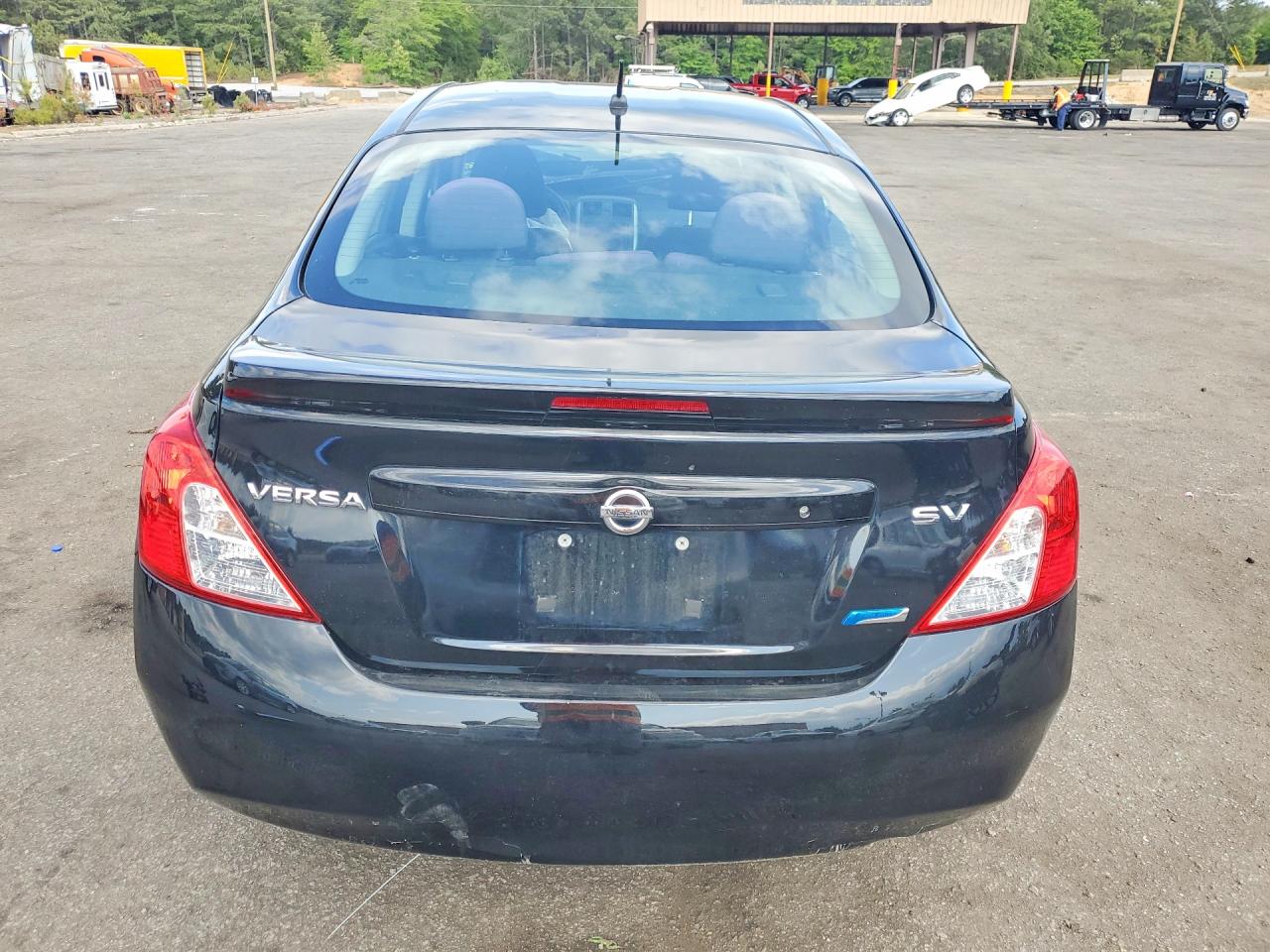 2013 Nissan Versa 1.6 S Black vin: 3N1CN7AP0DL835529
