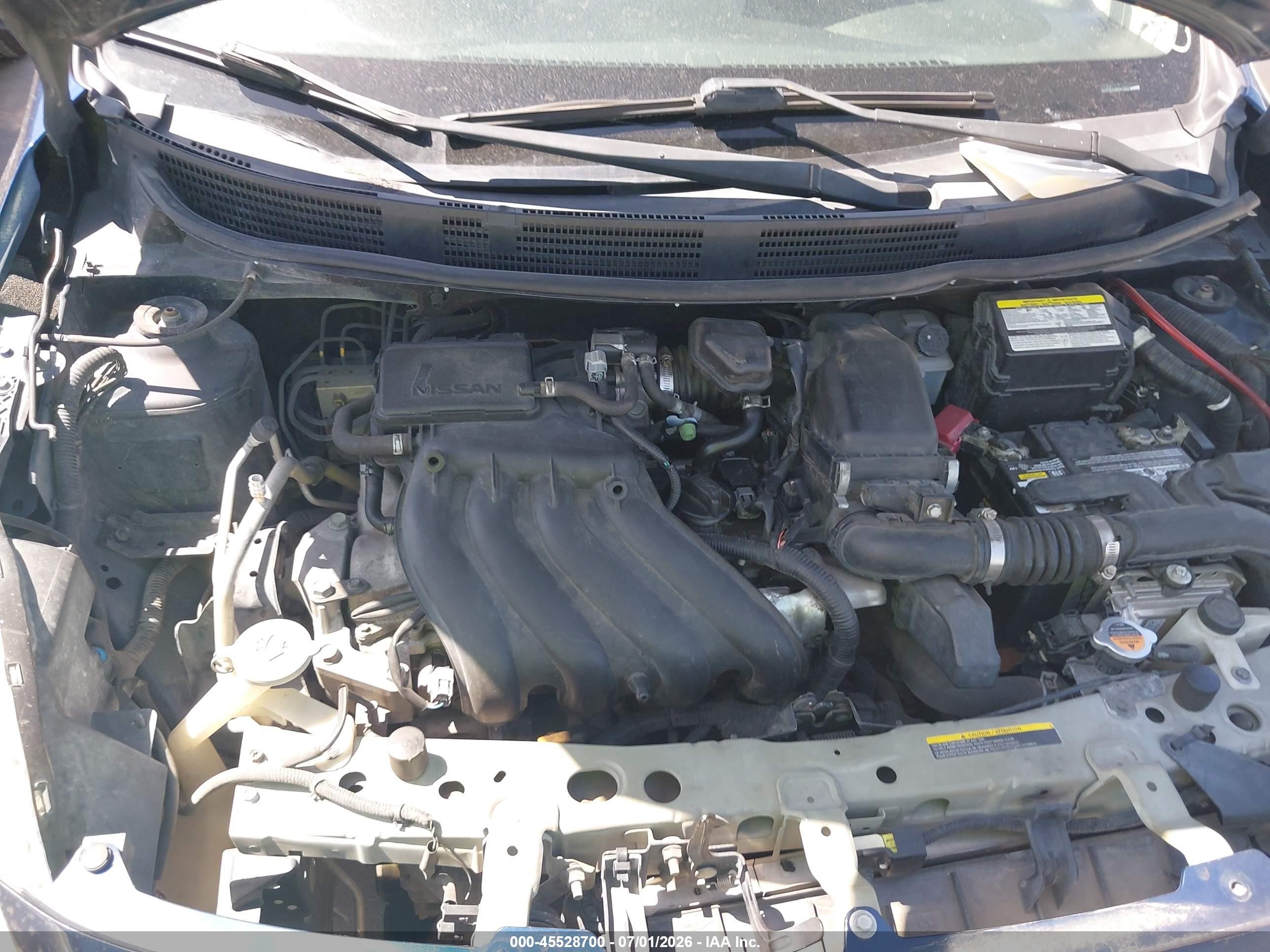 2013 Nissan Versa 1.6 Sl Синий vin: 3N1CN7AP0DL847518
