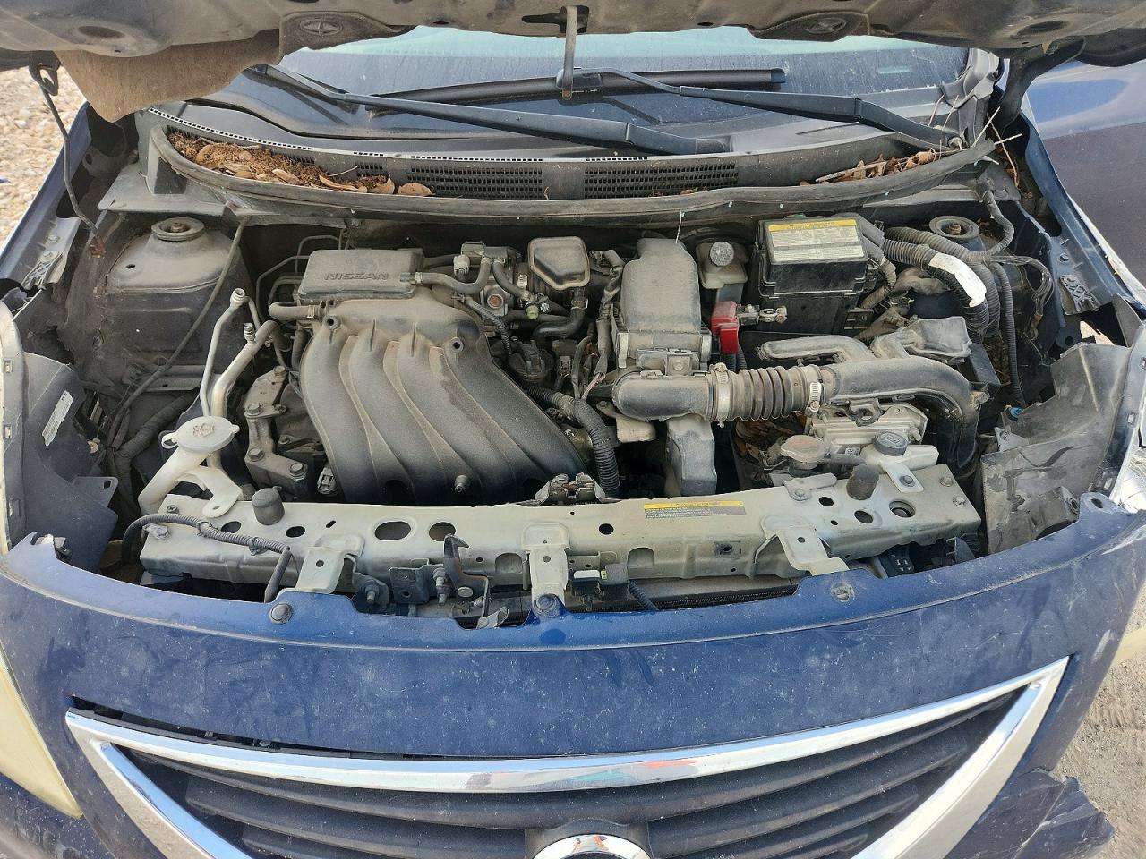 2013 Nissan Versa 1.6 S Синий vin: 3N1CN7AP0DL851164