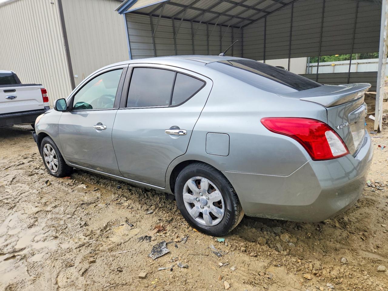 2013 Nissan Versa 1.6 S Gray vin: 3N1CN7AP0DL883757