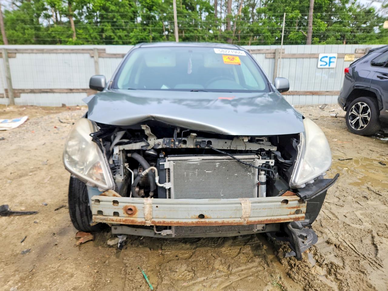 2013 Nissan Versa 1.6 S Gray vin: 3N1CN7AP0DL883757