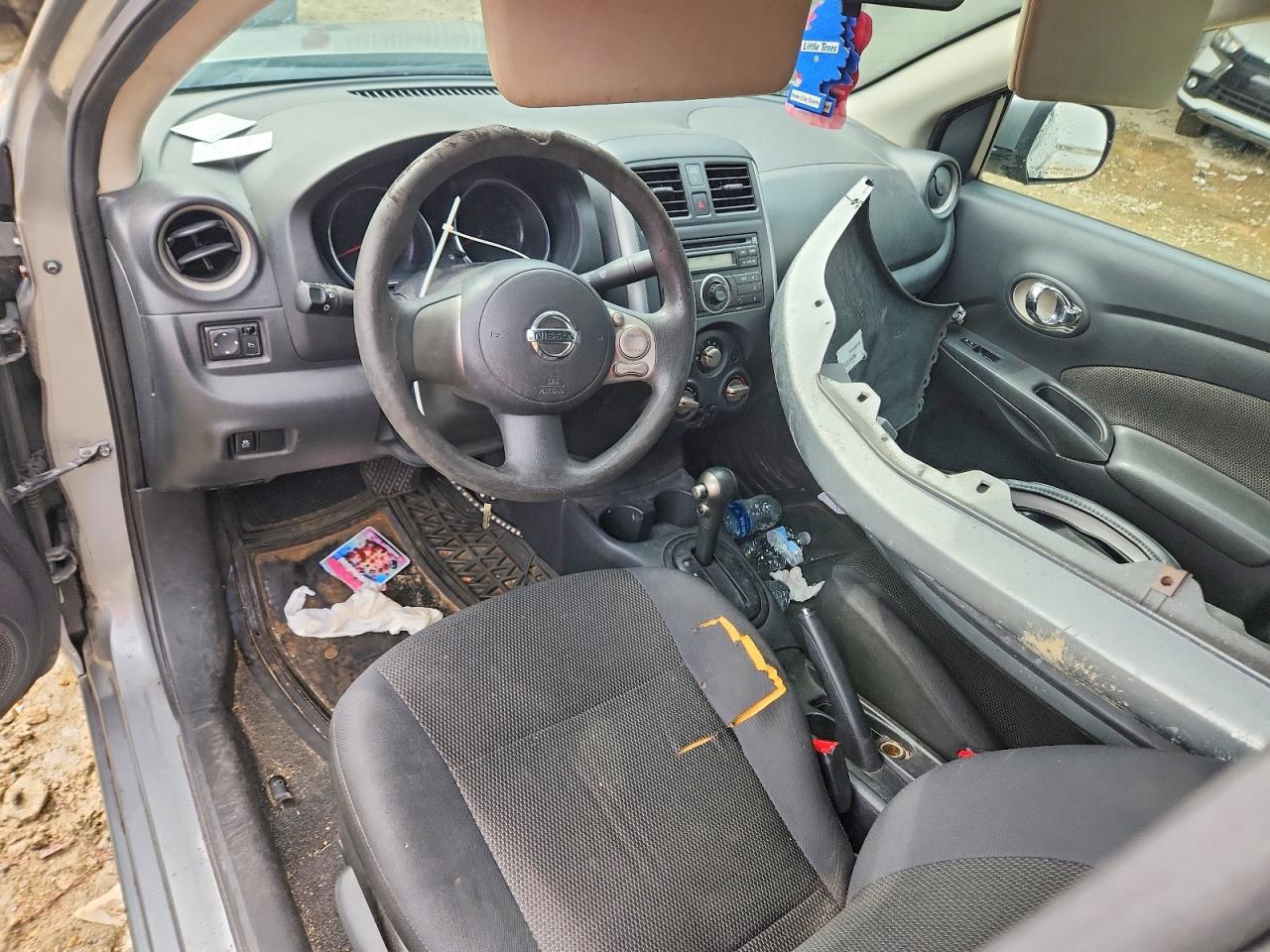 2013 Nissan Versa 1.6 S Gray vin: 3N1CN7AP0DL883757