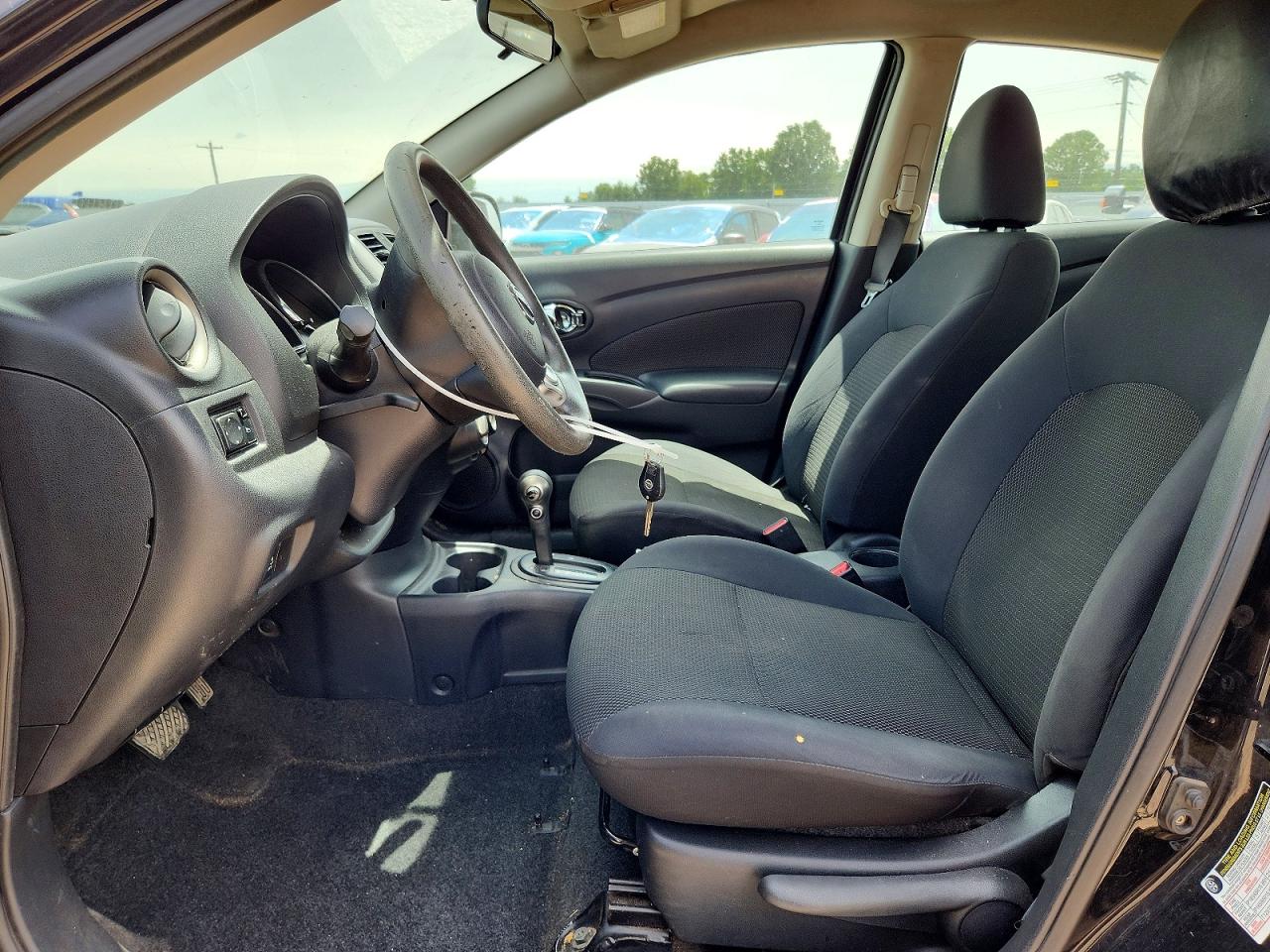 2013 Nissan Versa Sv Black vin: 3N1CN7AP0DL890367