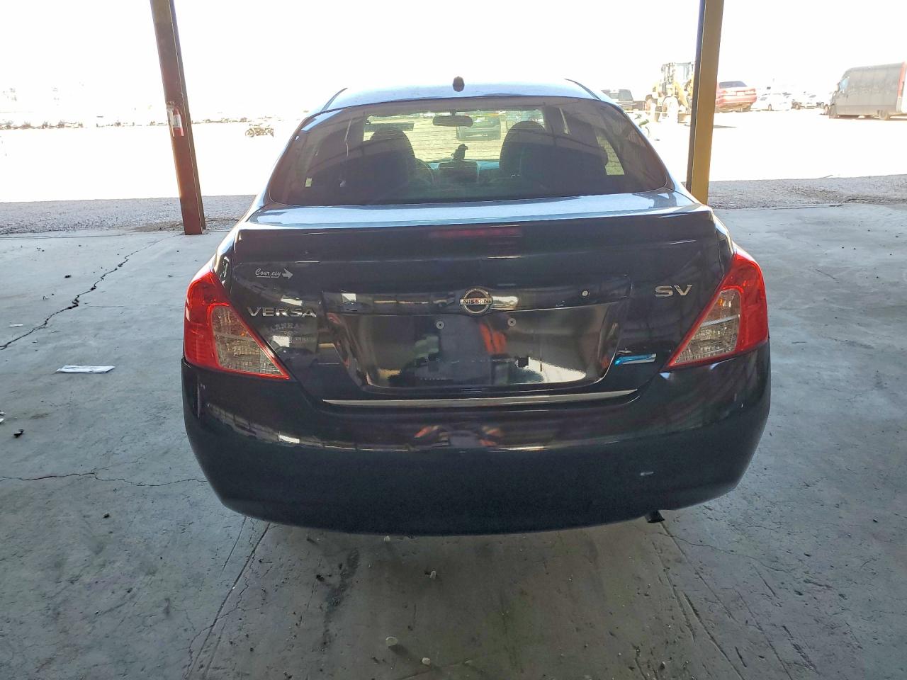 2014 Nissan Versa 1.6 Sv Black vin: 3N1CN7AP0EK464833