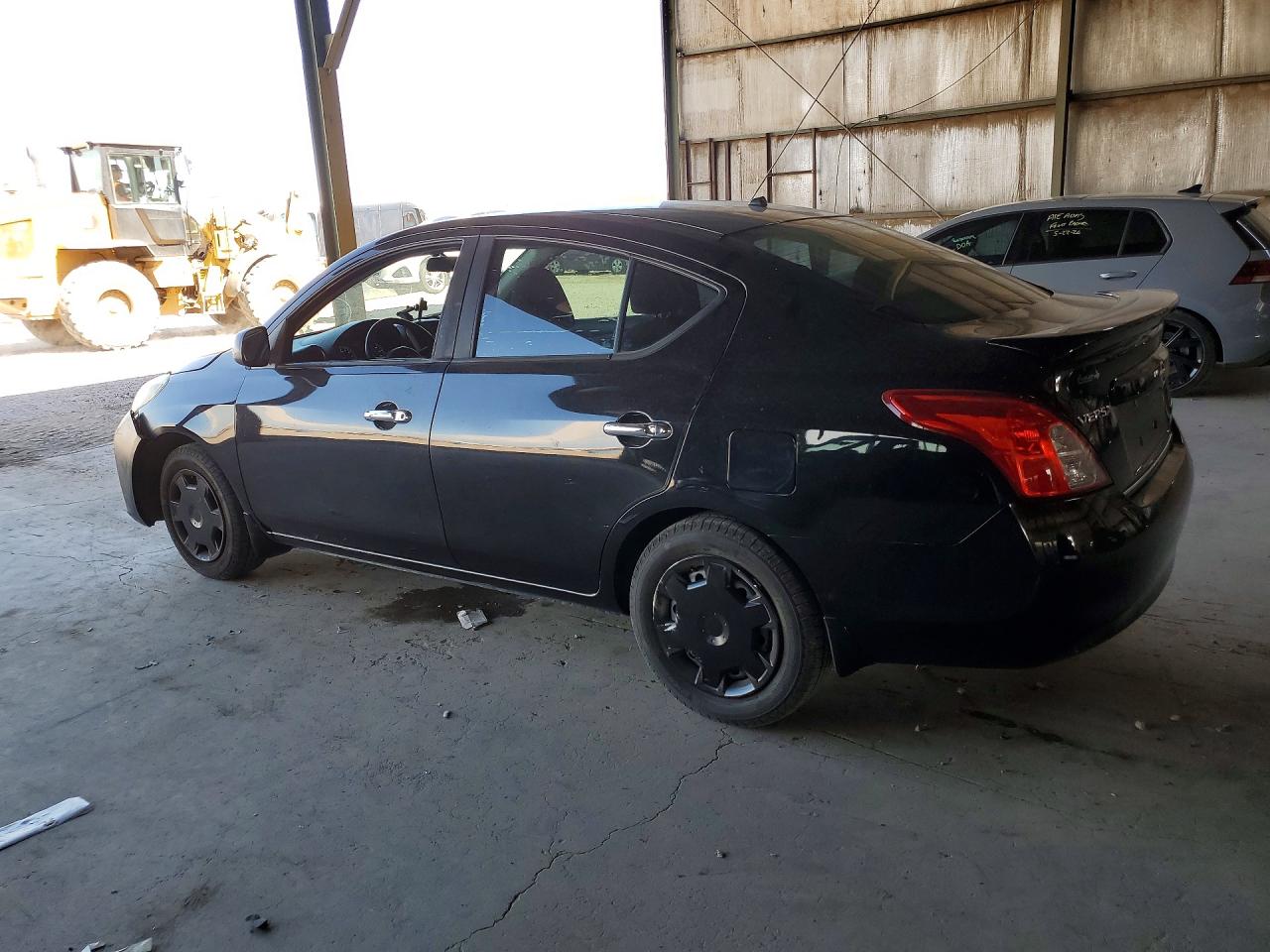 2014 Nissan Versa 1.6 Sv Black vin: 3N1CN7AP0EK464833