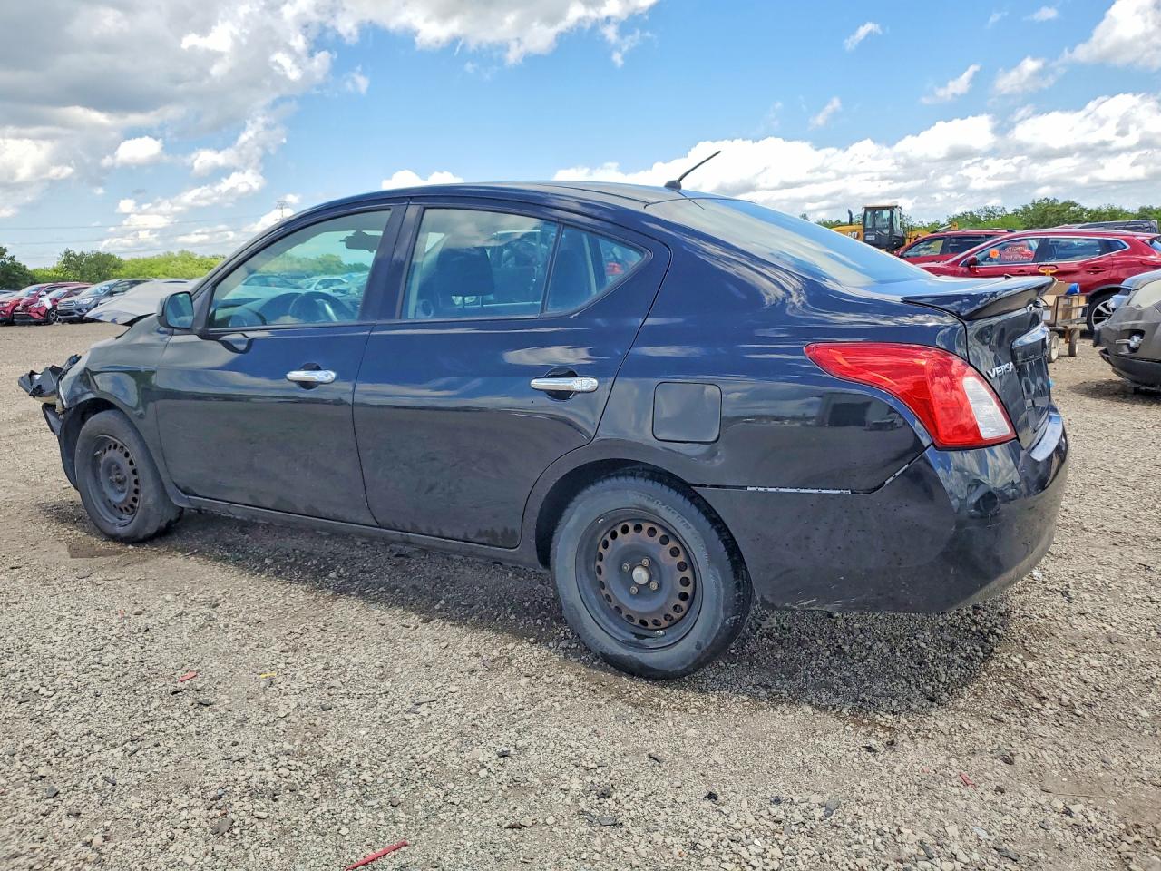 2014 Nissan Versa 1.6 Sv Black vin: 3N1CN7AP0EK465612