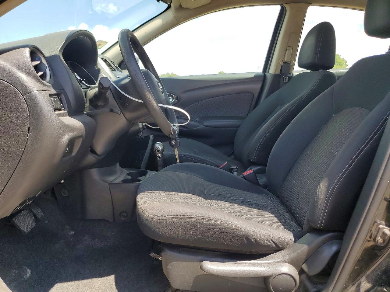 2014 Nissan Versa 1.6 Sv Black vin: 3N1CN7AP0EK465612