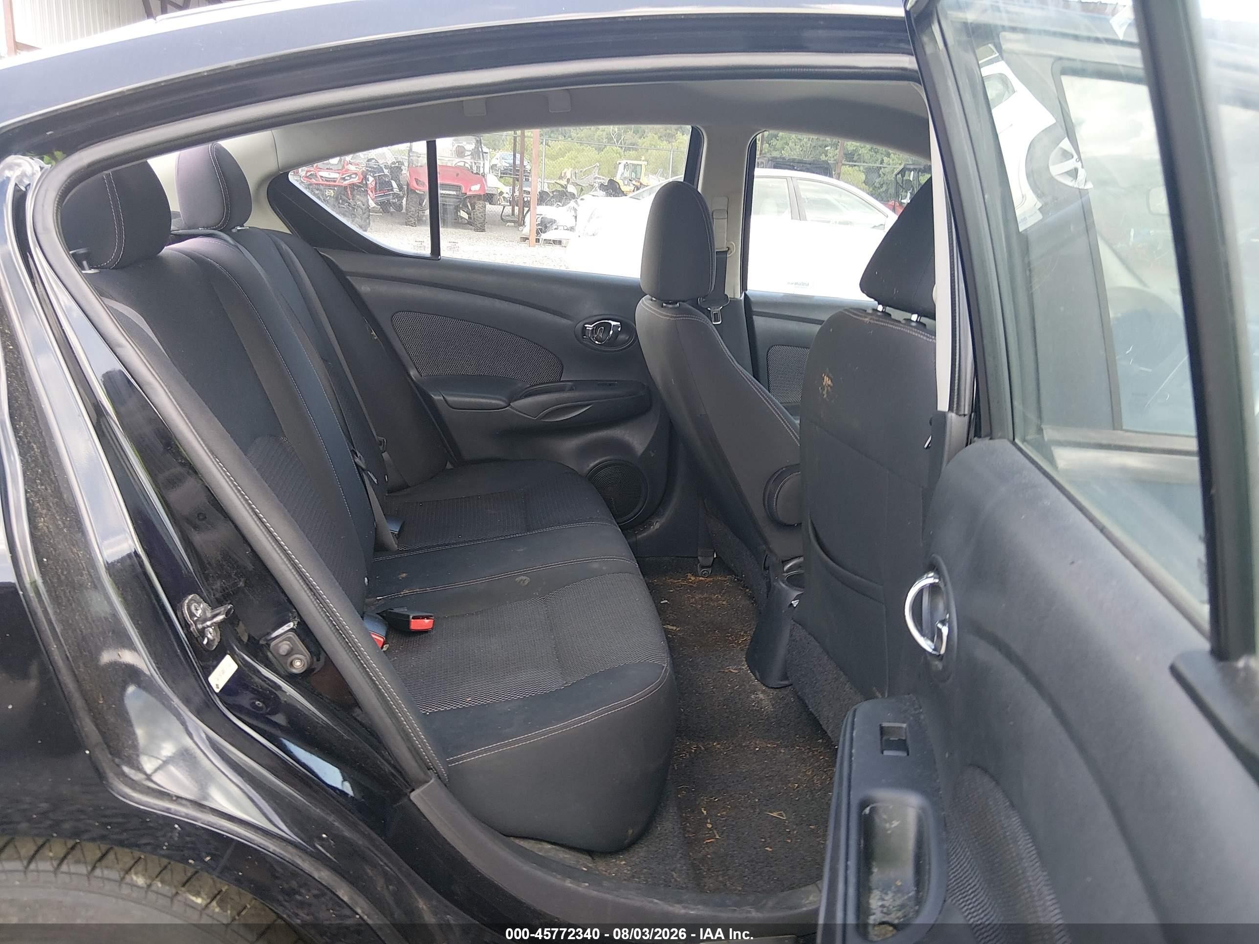 2014 Nissan Versa 1.6 Sv Black vin: 3N1CN7AP0EL807649