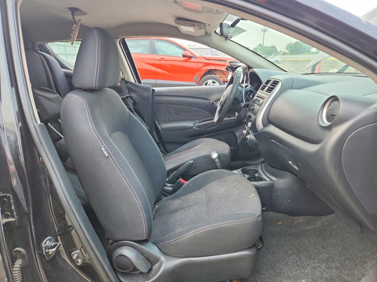 2014 Nissan Versa 1.6 S Black vin: 3N1CN7AP0EL811295