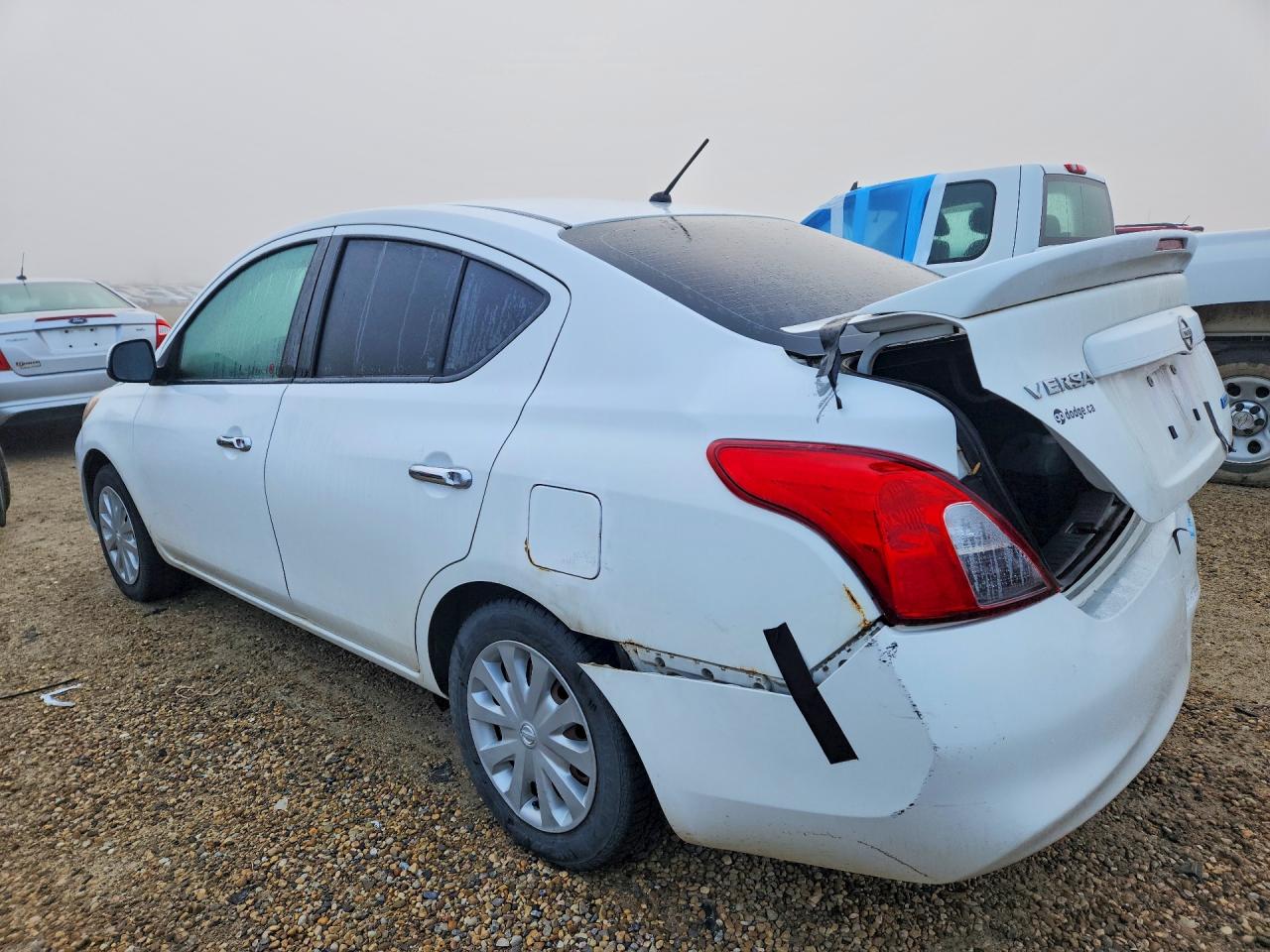 2014 Nissan Versa 1.6 S White vin: 3N1CN7AP0EL816156