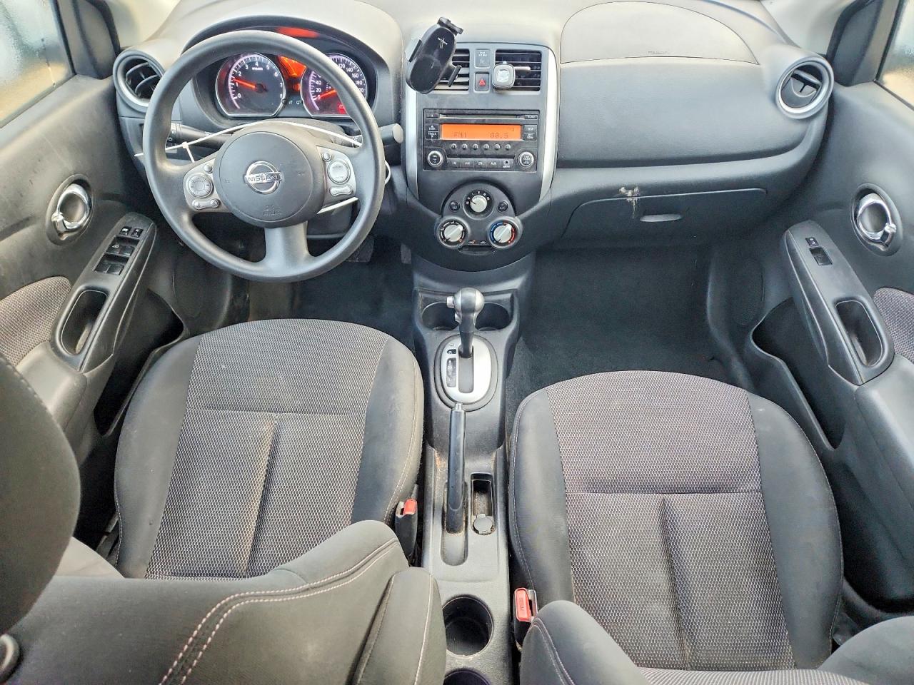 2014 Nissan Versa 1.6 S White vin: 3N1CN7AP0EL816156