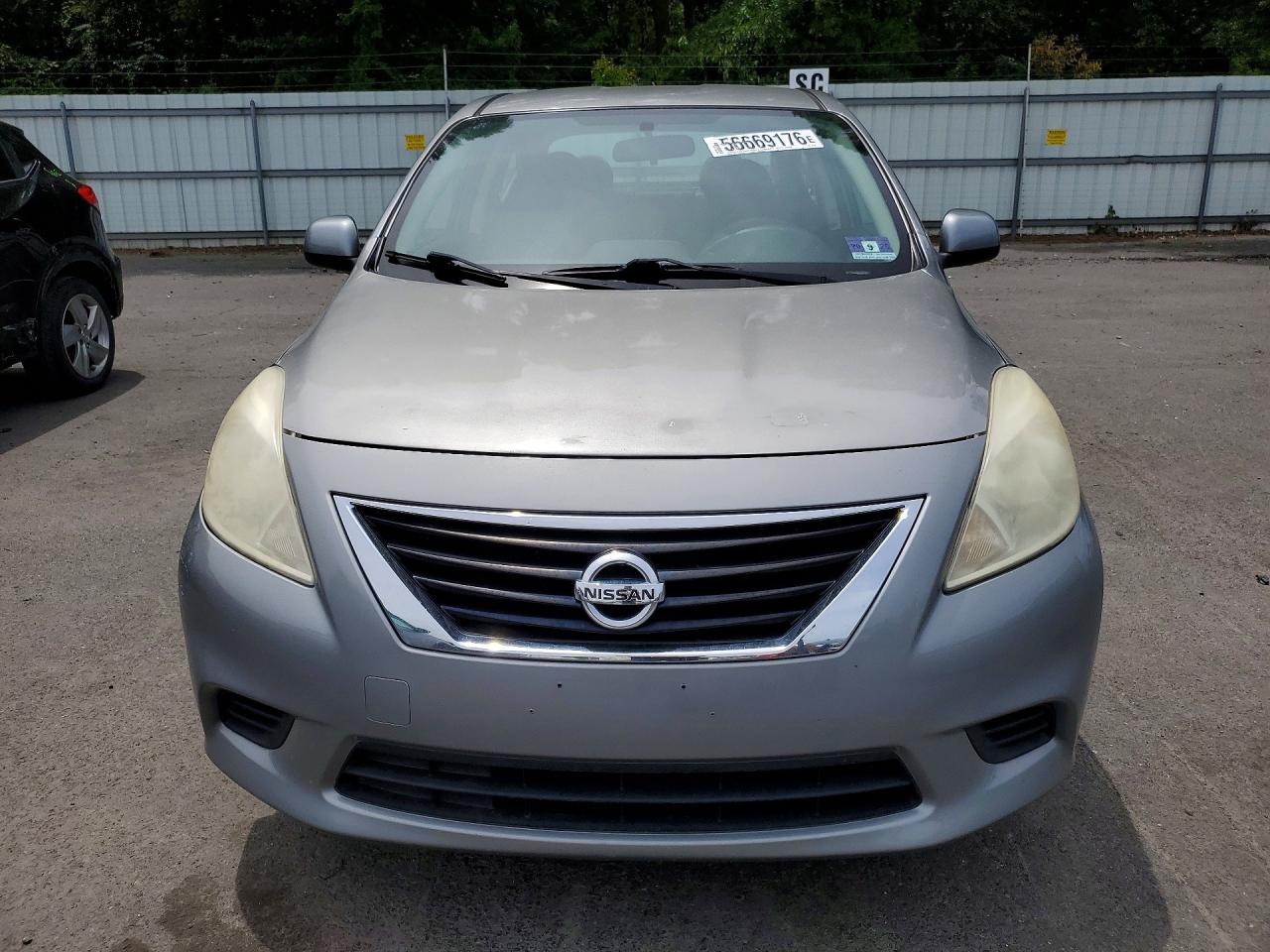 2014 Nissan Versa 1.6 S Gray vin: 3N1CN7AP0EL827190